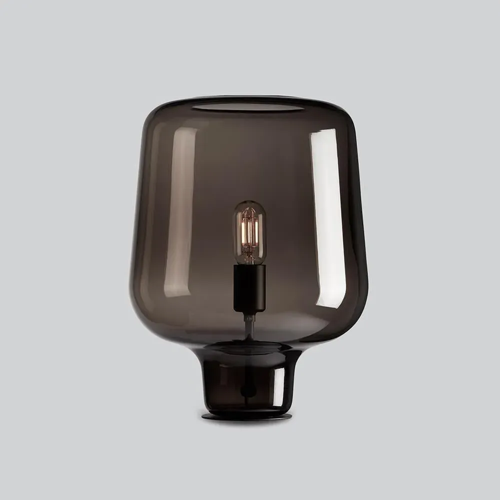 Say My Name Table Lamp - Matt White, Venetian Glass