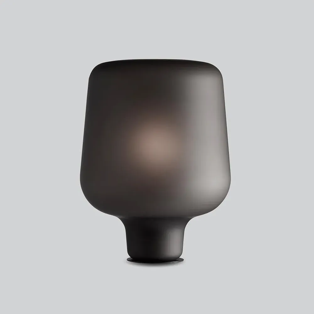 Say My Name Table Lamp - Matt White, Venetian Glass