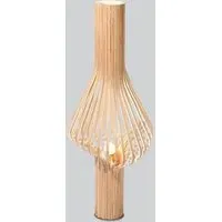 Sculptural Floor Lamp - Oak, Plywood