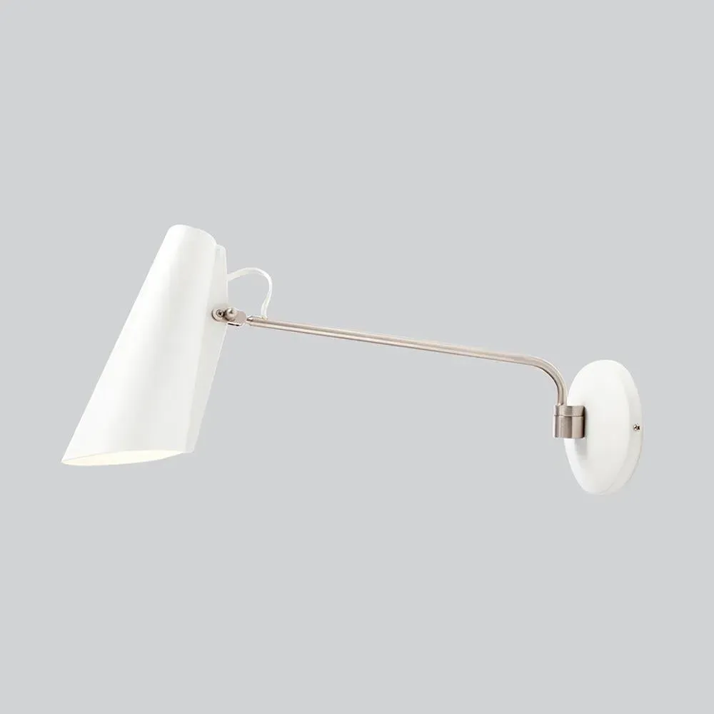 Short Wall Light with Adjustable Head - Black