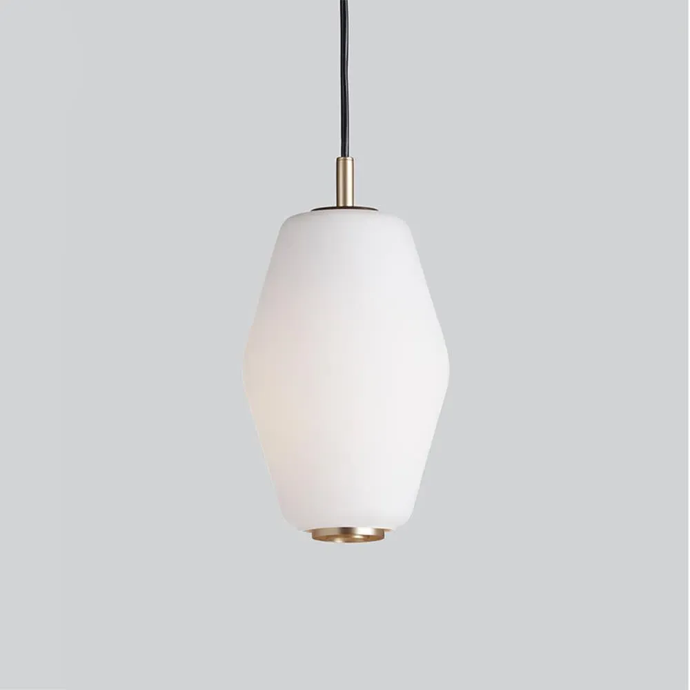 Small Pendant Light - Brass, Glass image