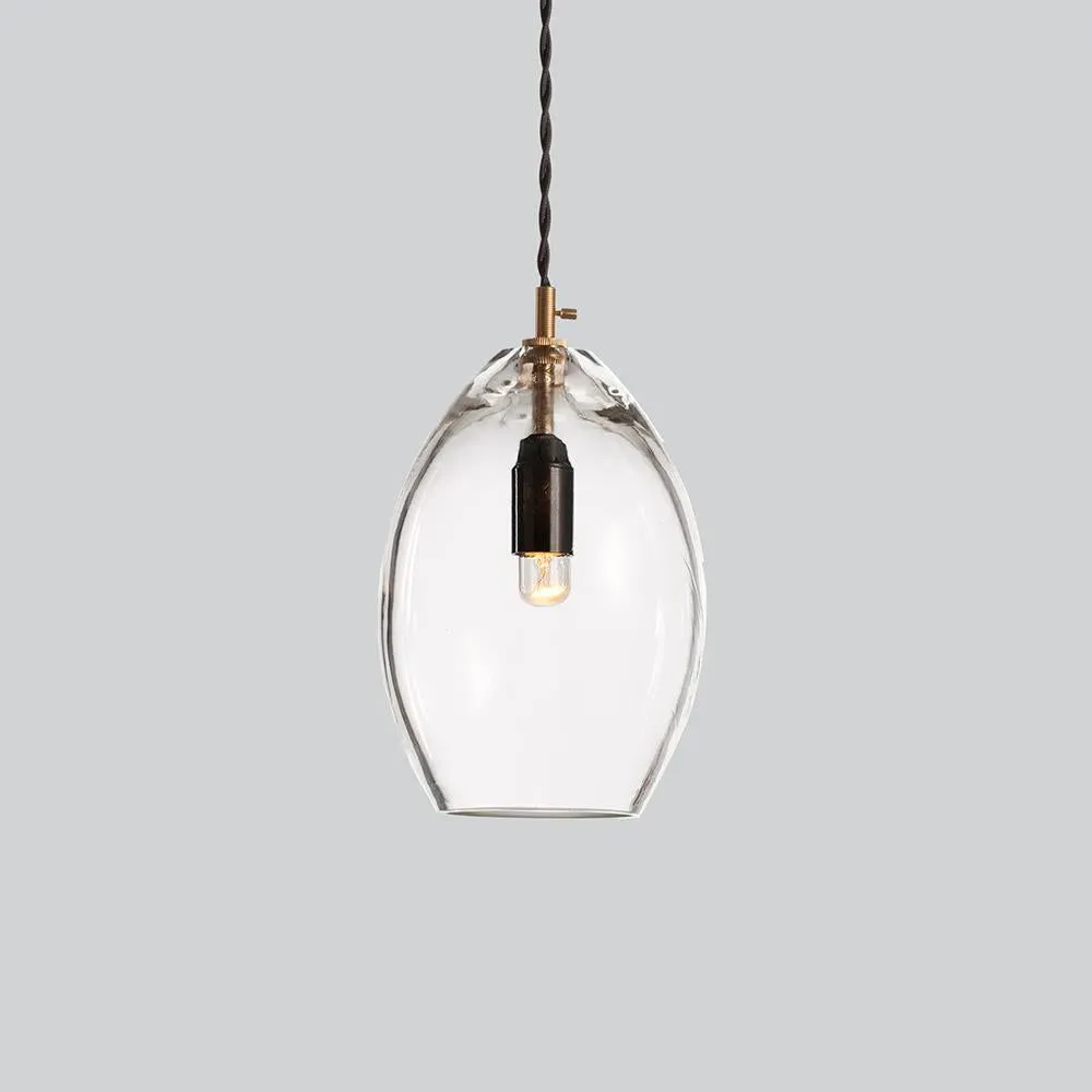 Small Pendant Light - Clear, Glass