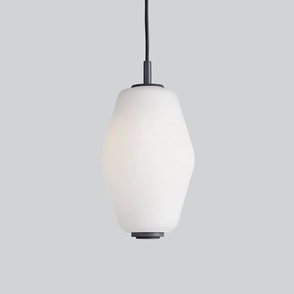 Small Pendant Light - Grey, Glass