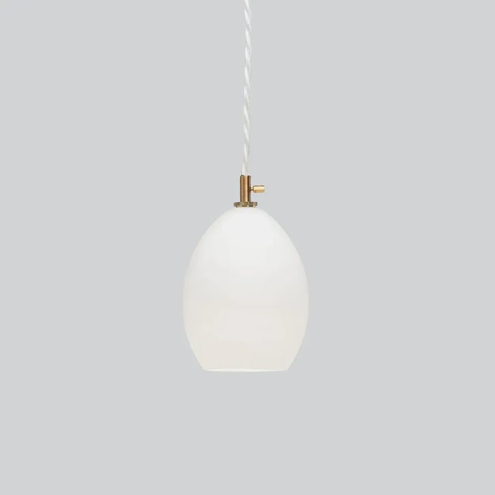 Small Pendant Light - Opal, Glass image
