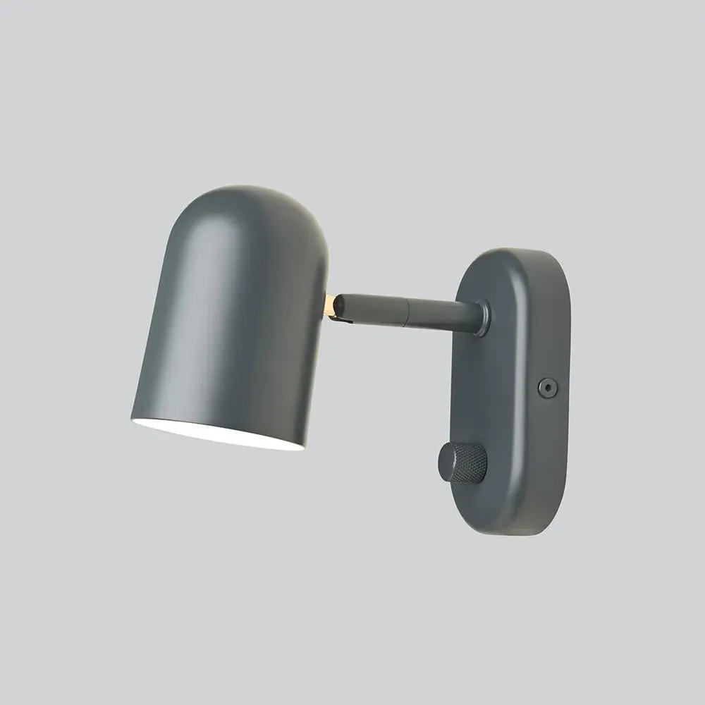 Wall Light with Dimmer Switch - Dark Green
