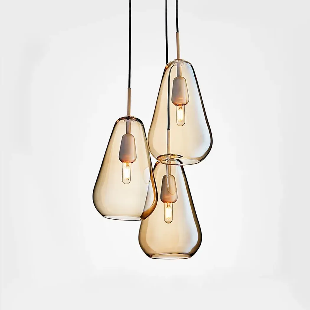 6-Light Cluster Pendant - Gold, Glass