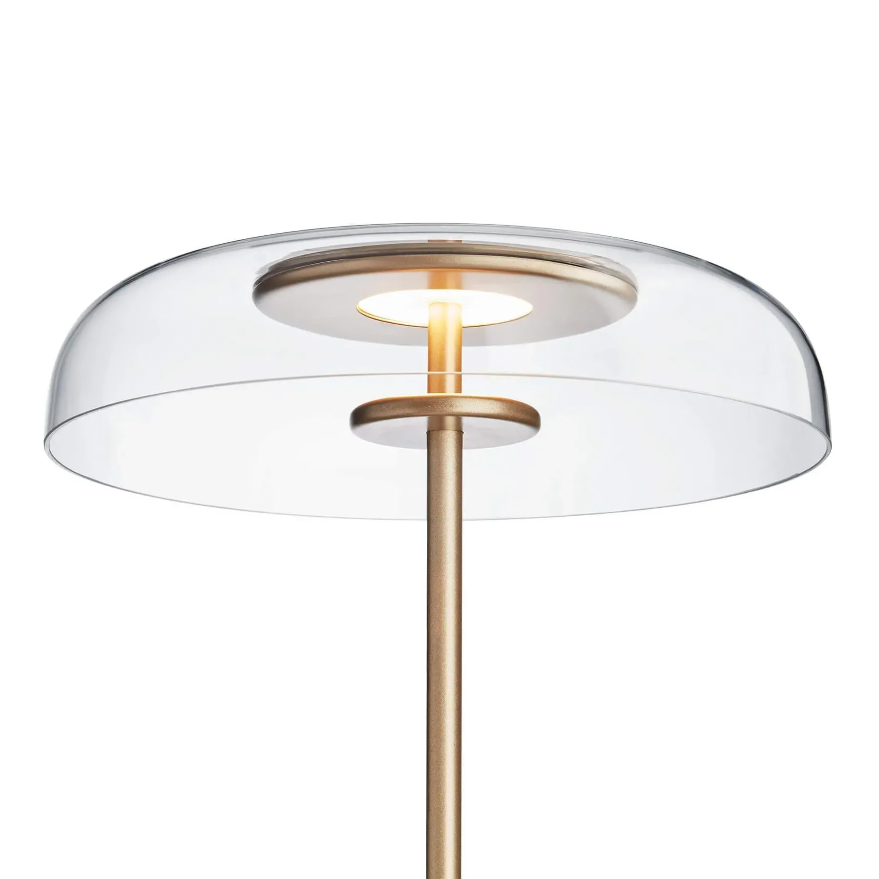 Blossi Floor Lamp - Black, Glass