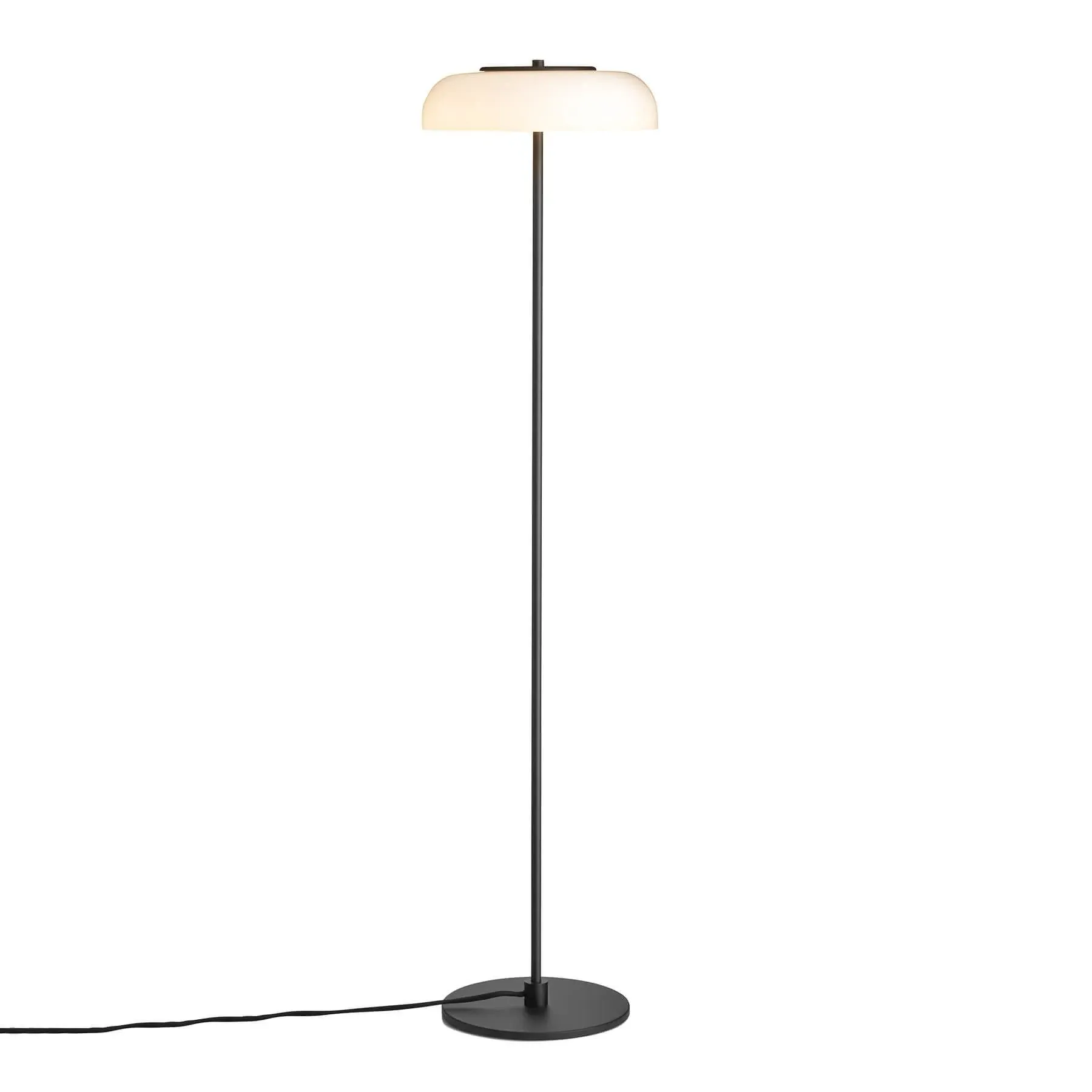 Blossi Floor Lamp - Black, Glass image