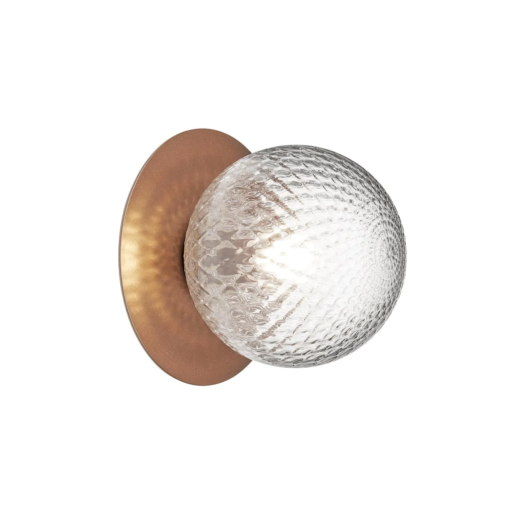 Liila 1 Outdoor Wall Light - Black, Opal Glass