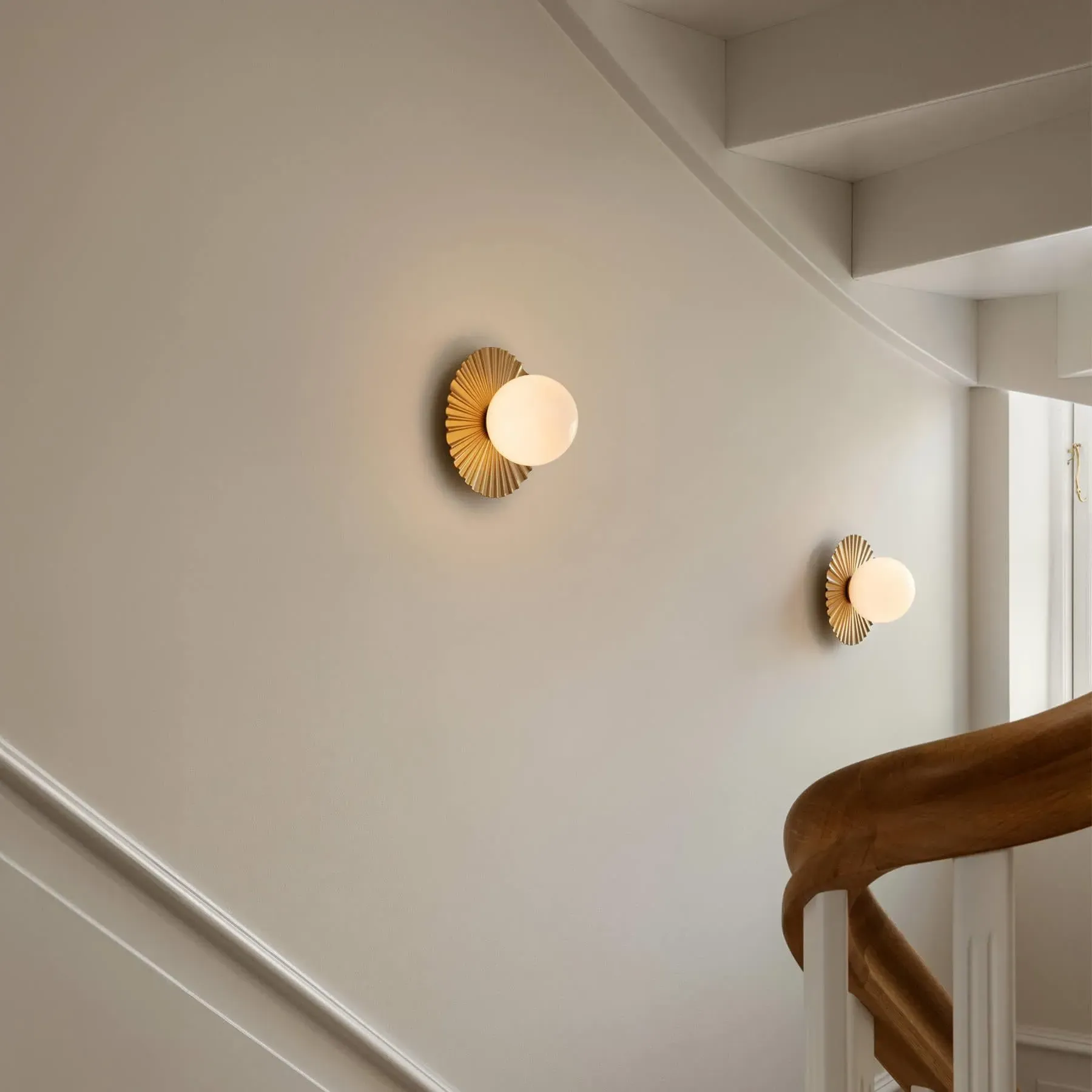 Medium Wall Ceiling Light - Gold, Metal