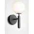 Miira Wall Light - Rock Grey, Opal Glass