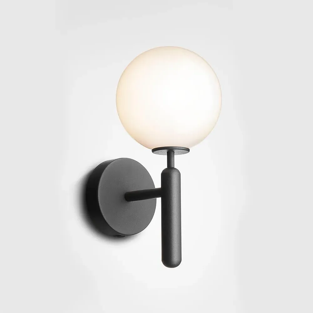 Miira Wall Light - Rock Grey, Opal Glass image