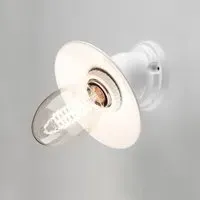 Calabria Ceramic Wall Light - White, Glazed Ceramic