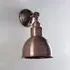 Churchill Wall Light Short Arm - Antique Brass