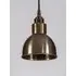 Industrial Pendant Light - Antique Brass, Metal