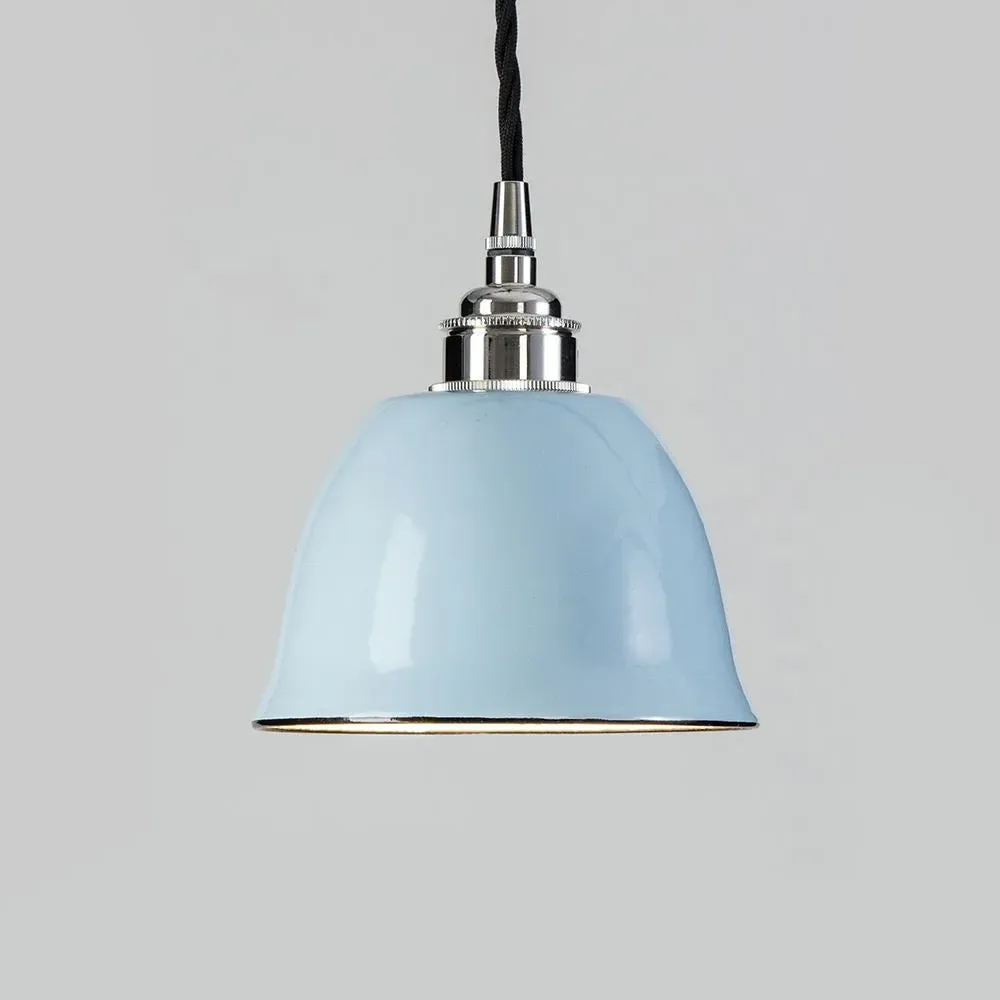 Industrial Pendant Light - Grey, Tin