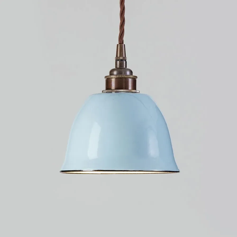 Industrial Pendant Light - Grey, Tin