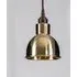 Industrial Pendant Light - Polished Brass, Metal
