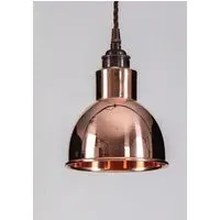 Industrial Pendant Light - Polished Copper, Metal