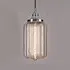 IP44 Pendant Light with Glass Shade - Chrome