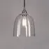 Medium Bell Pendant Light - Nickel, Glass