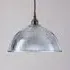 Medium Dome Pendant Light - Antique Brass, Glass