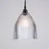Medium Elongated Prismatic Pendant Light IP44 - Black