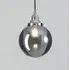 Medium Globe Pendant Light - Smoked, Blown Glass