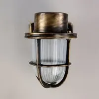 Mini Yacht Wall Light - Antique Brass, Brass