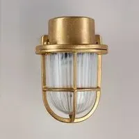 Mini Yacht Wall Light - Brass, Solid Brass