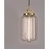 Pendant Light with Tube Bulb - Clear, Glass