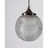 Small Globe Pendant Light - Antique Brass