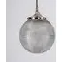 Small Globe Pendant Light - Polished Nickel