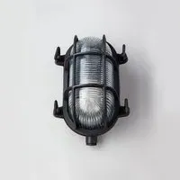 Small Oval Bulkhead Light - Bronze, Brass