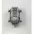 Small Oval Bulkhead Wall Light - Nickel, Brass