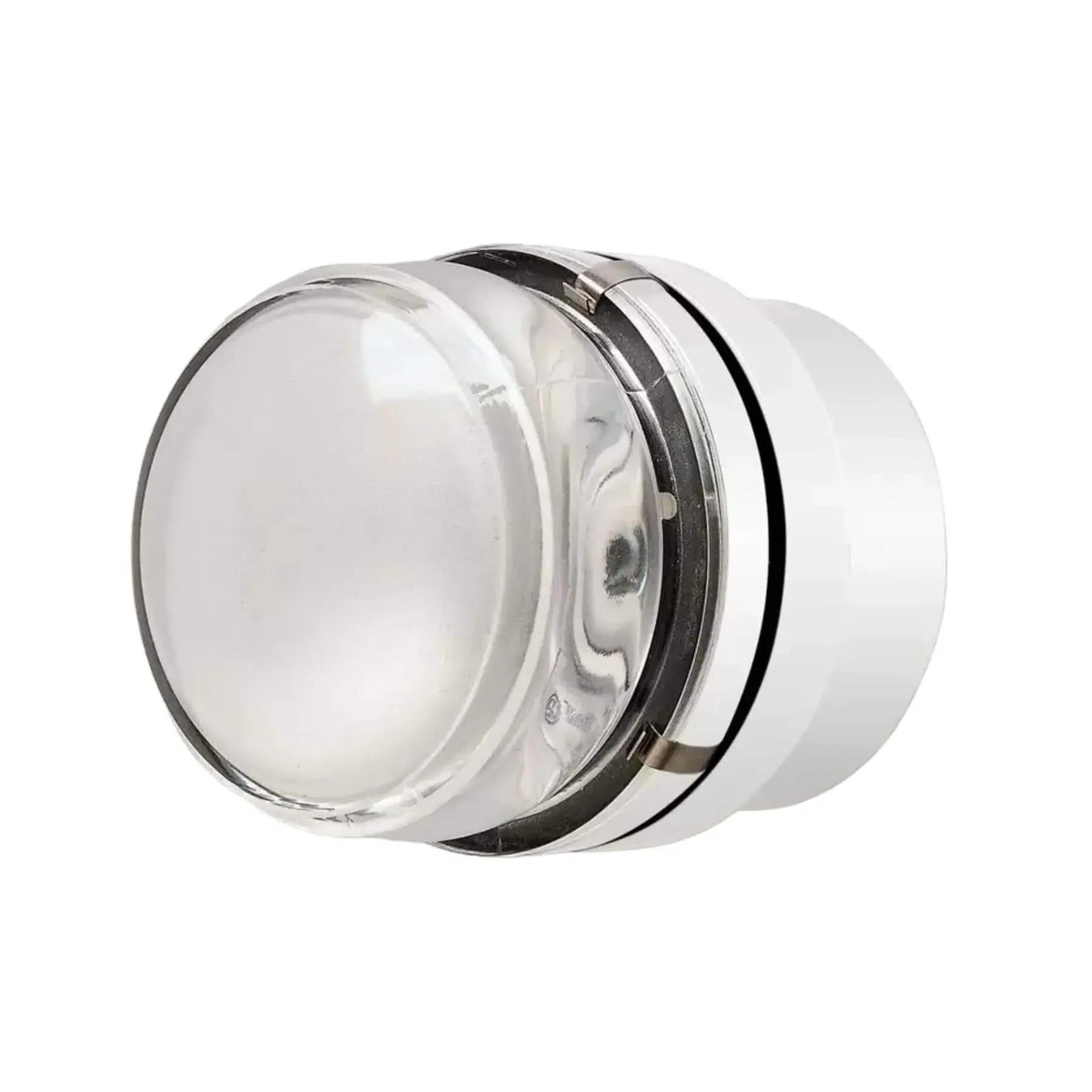 Outdoor LED Light with Fresnel Lens - Grey, Metal