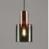 20cm Pendant Light - Copper, Glass