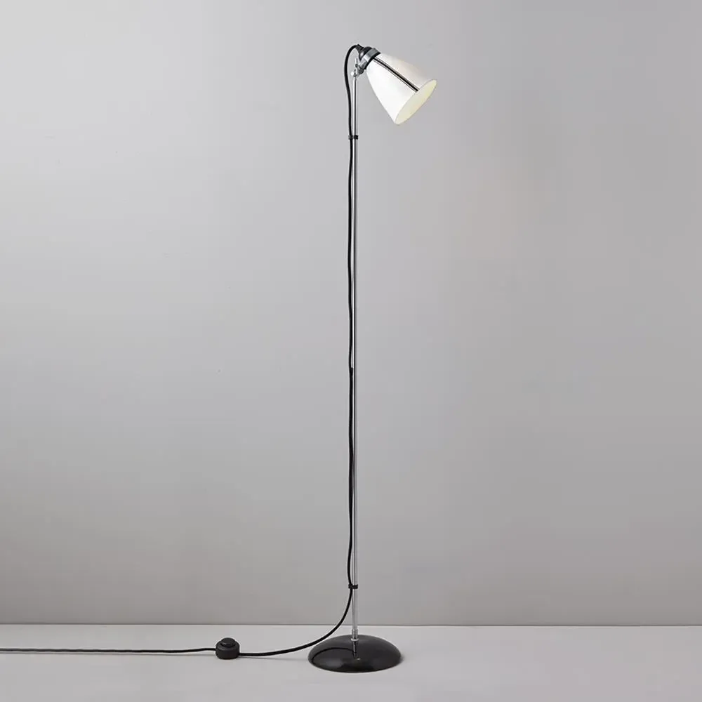 Adjustable Floor Lamp - Black & White Stripes