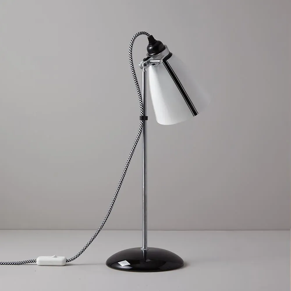 Adjustable Table Lamp - Black & White Stripes