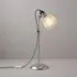 Adjustable Table Lamp with Prismatic Glass - Chrome