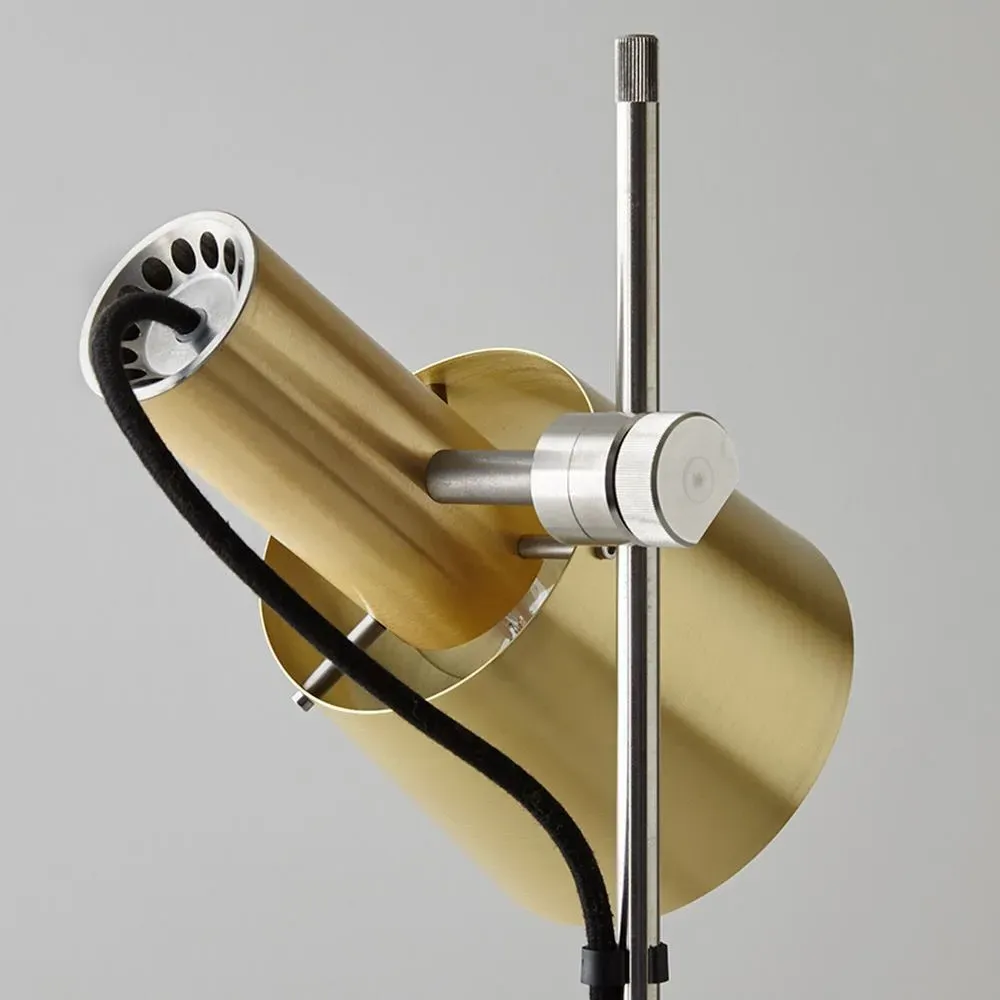 Chester Table Lamp - Satin Brass, Steel