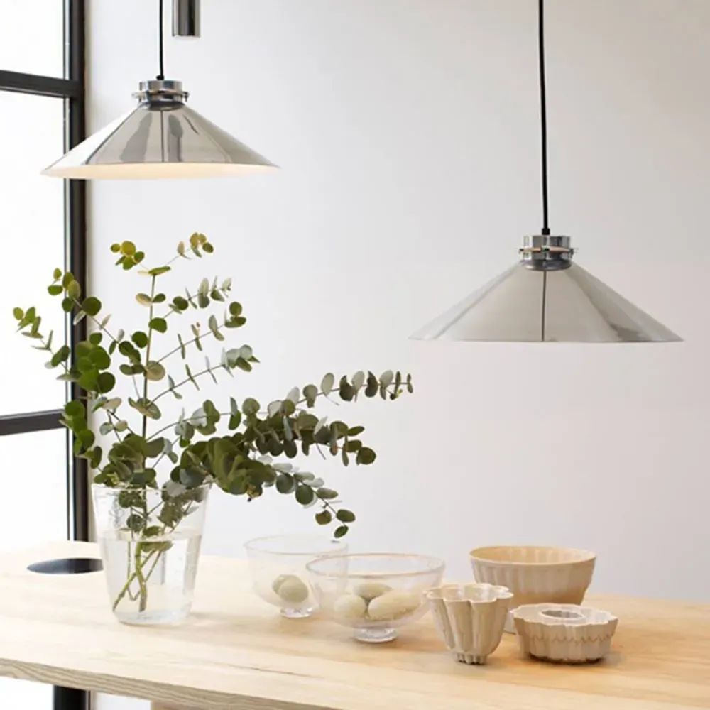 Codie Pendant Light - Polished Aluminium