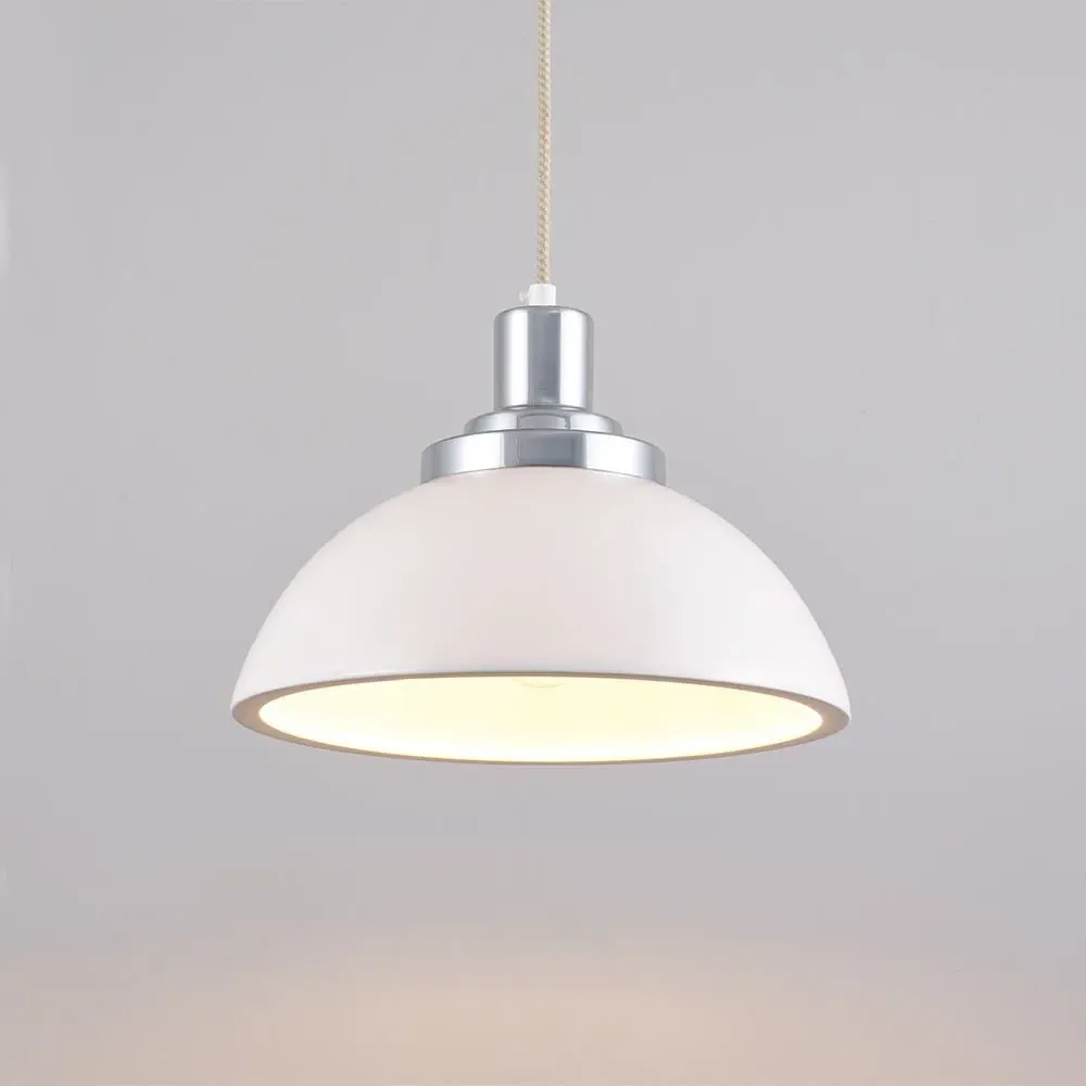Cosmo Pendant Light - Plain, Bone China image