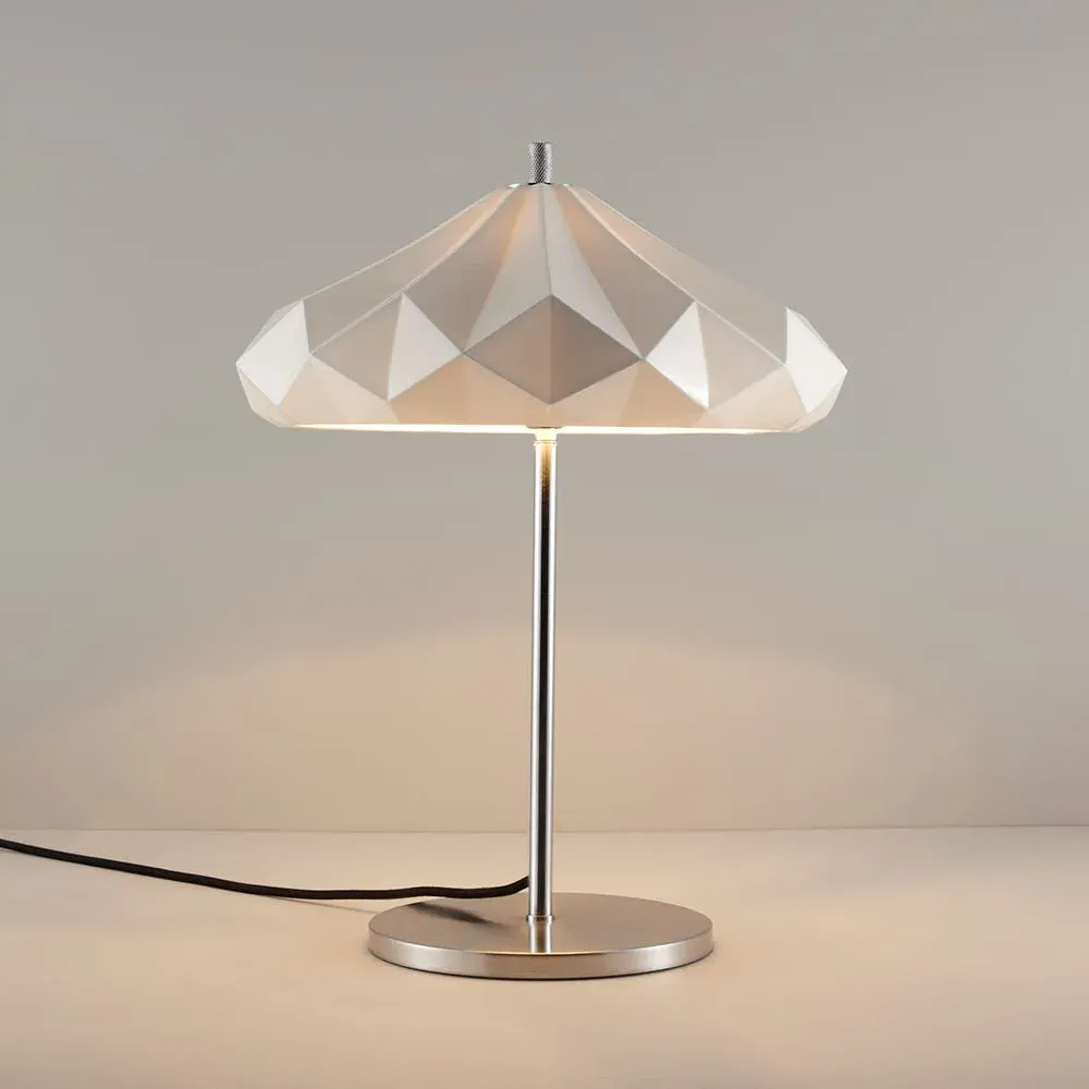Hatton 4 Table Lamp - White, Bone China