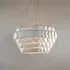 Hexagonal Pendant Light - Bone China