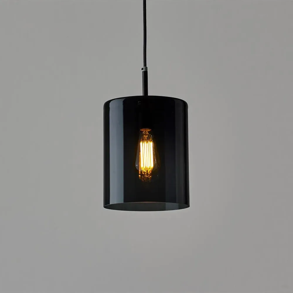 Large Pendant Light - Anthracite, Glass