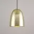Large Pendant Light - Brass, Hammered Metal