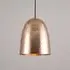 Large Pendant Light - Copper, Hammered Metal
