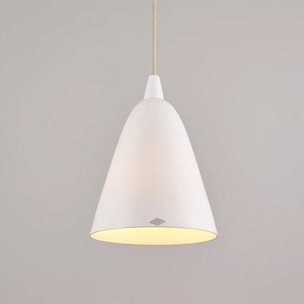 Large Pendant Light with Braided Cable