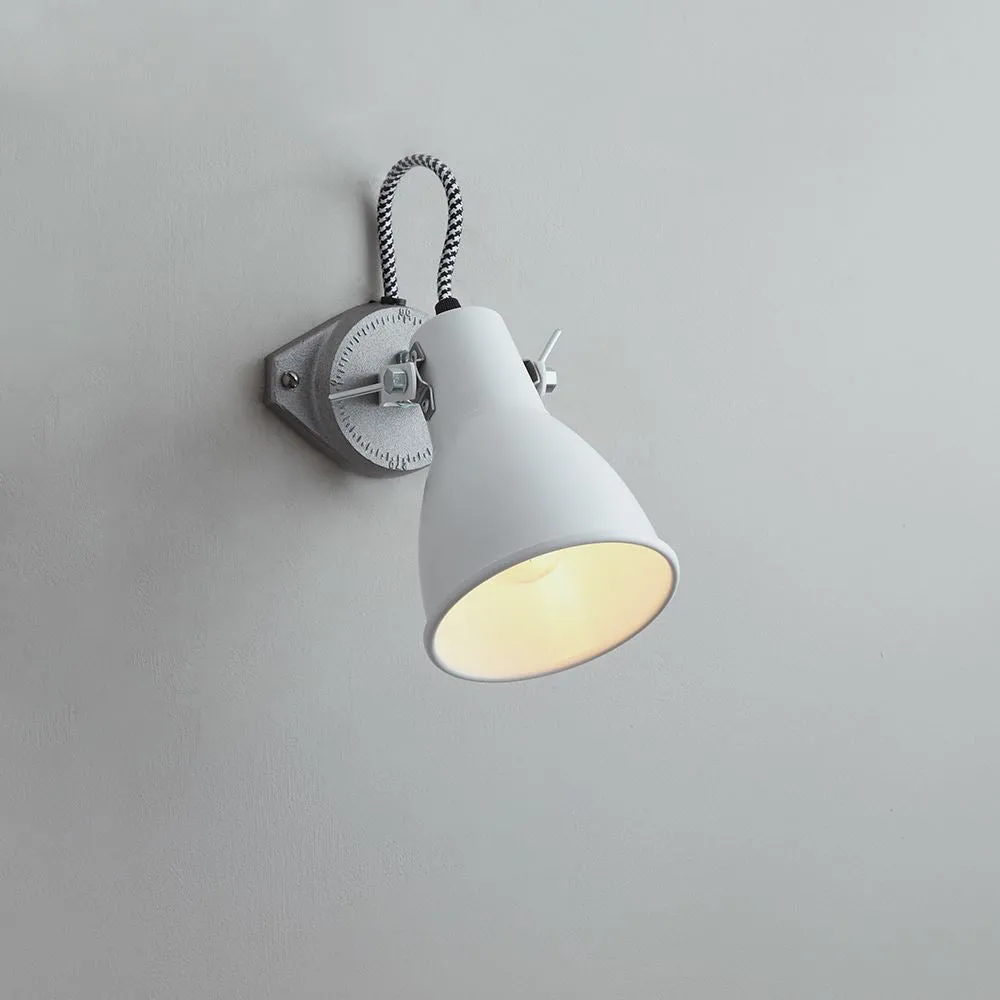 Large Stirrup Wall Light - Natural, Aluminium